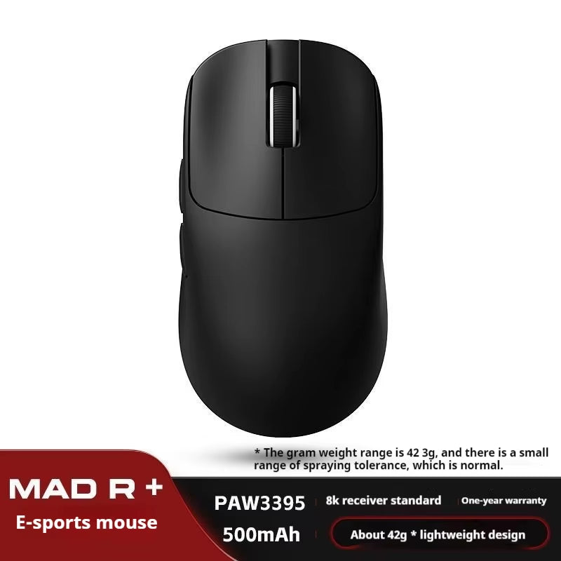 The New Vxe Mad R/R Major Gaming E-Sports Mouse Paw3395/3950 Dual-Mode Nonporous Lightweight Ergonomic Standard 8K