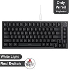 Ak820/Ak820Pro Gaming Mechanical Keyboard Bluetooth 5.1/Wireless/C-Wired Customized Keyboard with Knob Hot Swapping Gasket