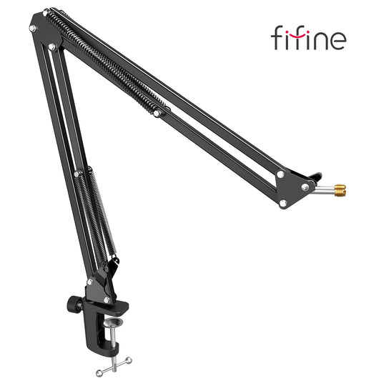 Microphone Arm Boom,Adjustable Suspension Boom with Heavy Duty Clamp,Scissor Mic Stand for Recording,Gaming,K688 K658-CS1