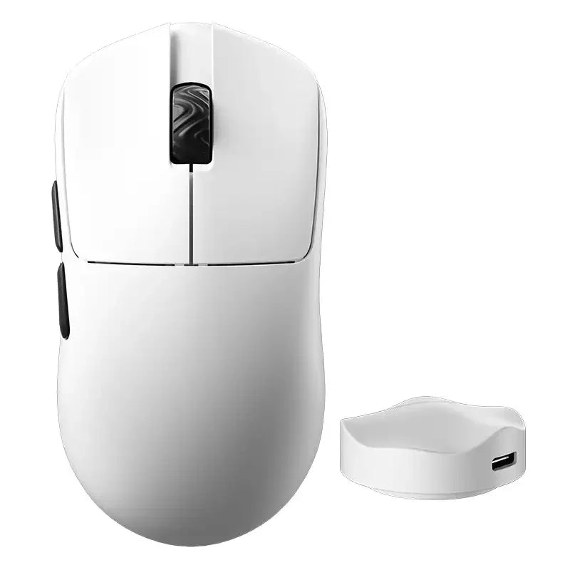 SCYROX V6 Non-Porous 8Khz Wireless Mouse Esports 40G with 8K Receiver Fast Response Pixart 3950 750IPS High Quality Web Driver